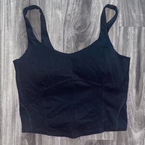 Danskin Black Cropped Sports Tank